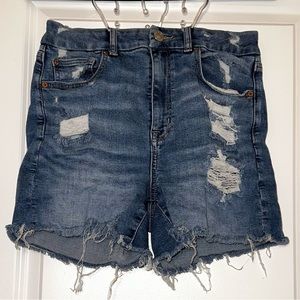 American Eagle Curvy Hi-Rise Shorts